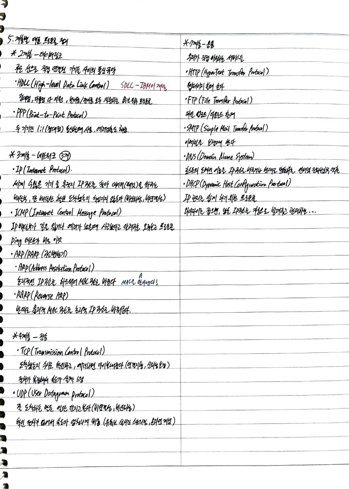 컴퓨터시스템기사 실기 공부 PDF 원본 42페이지