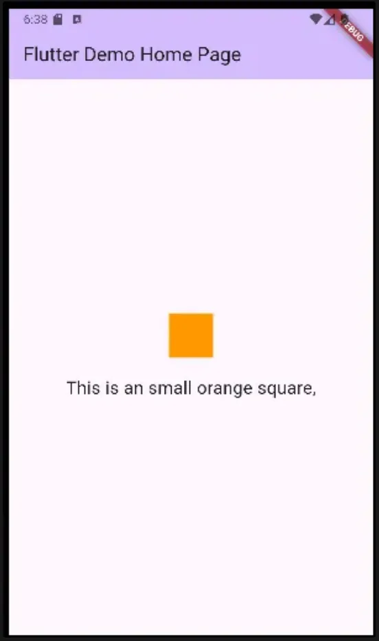 Flutter Gesture와 Animation 실습 화면 3