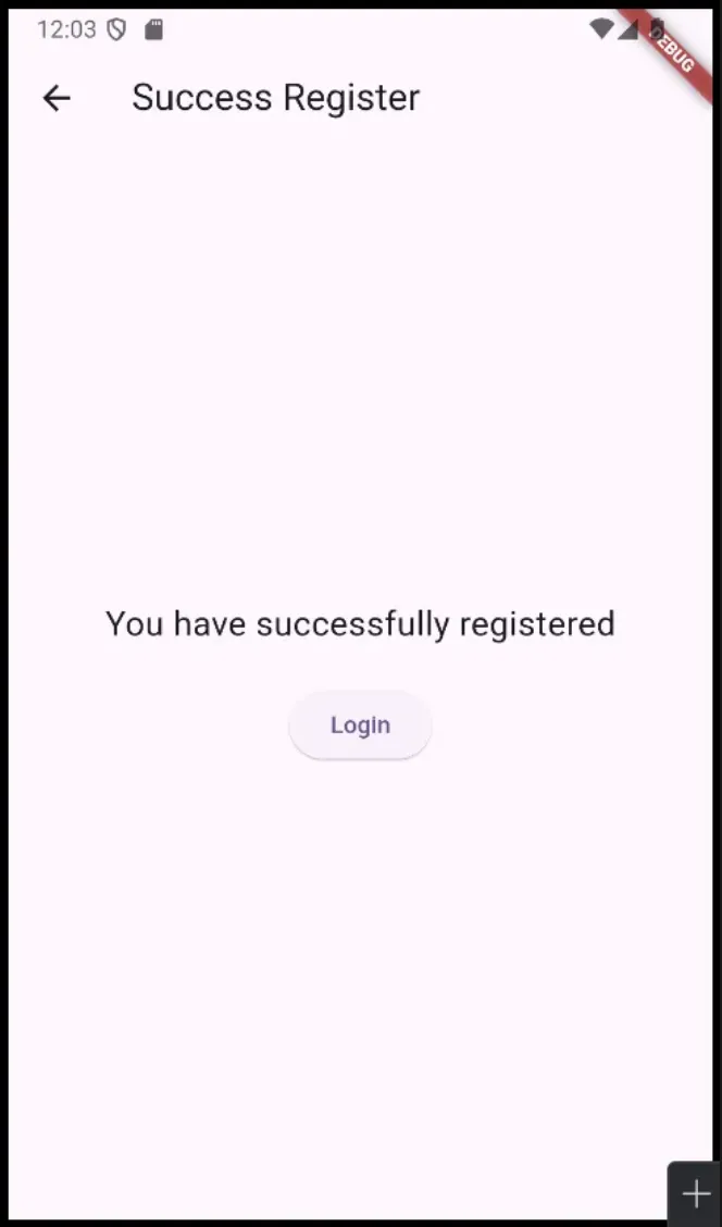 Flutter Firebase Authentication 로그아웃 화면